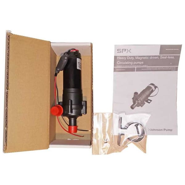 Johnson Pump Centrifugal Pumpe Cm10p7-1 15l/min 12v 16 Mm Søvfarvet 177 x 68 x 85 mm