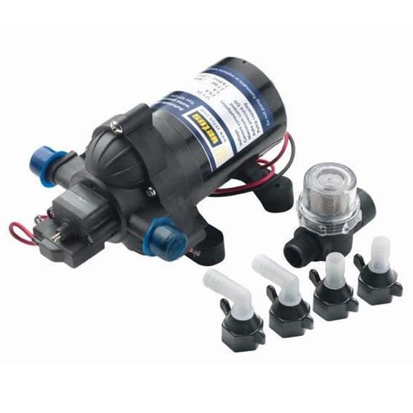 Vetus Vedenpainepumppu 8 L/min 12v Musta