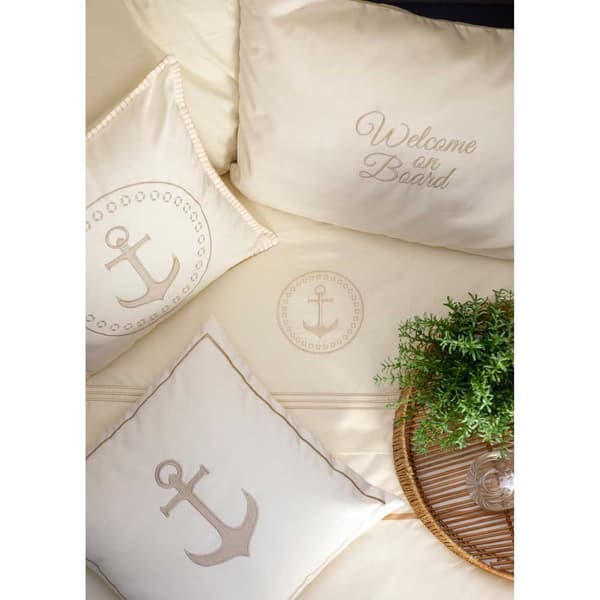 Marine Business Pude Santorini Basic Beige 40 x 40 cm
