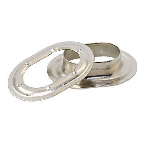 Lindemann Oval Nitte 10 Enheder Søvfarvet 17 x 11 mm