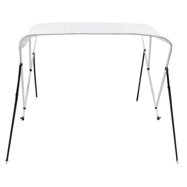 biminitop med 3 buer 183x196x137 cm hvid