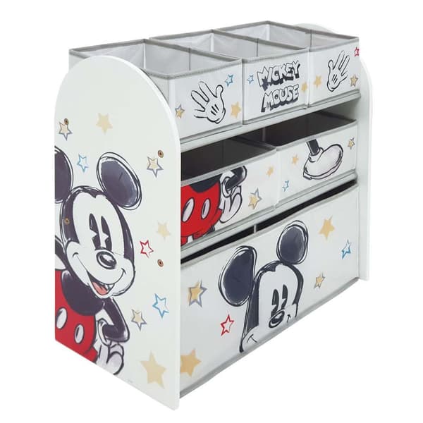 Disney Classic 6 Låda Musse Arrangör Galge Flerfärgad