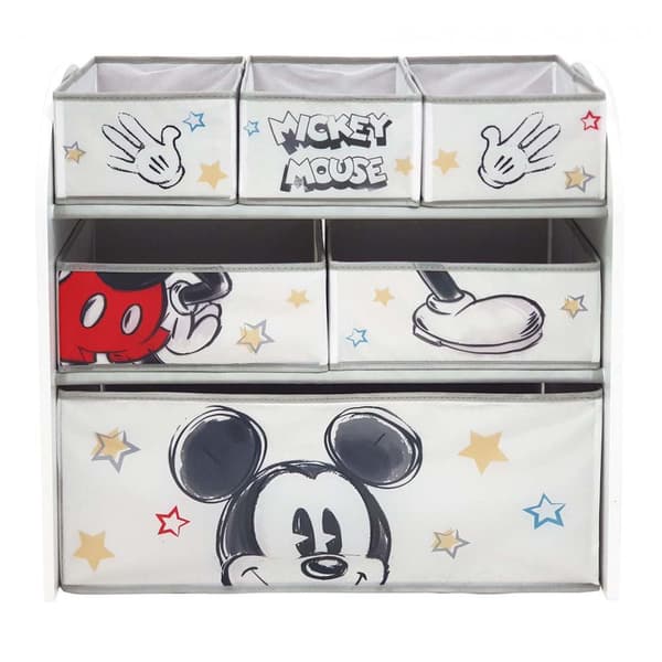 Disney Classic 6 Låda Musse Arrangör Galge Flerfärgad