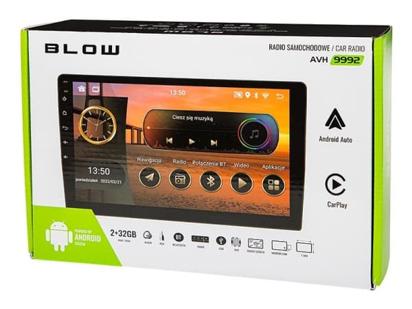 Autoradio BLOW AVH-9992 1DIN