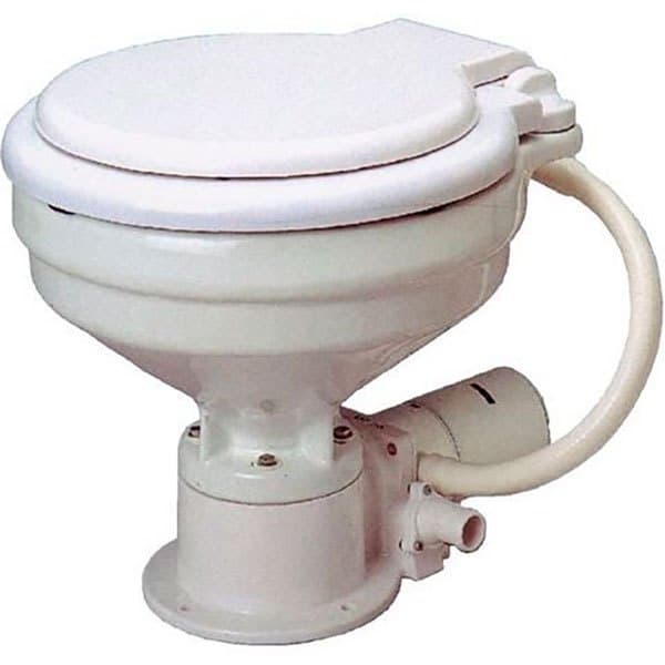 Goldenship Elektrisk Toilet 12v Hvid 35.2 x 36 x 44.5 cm