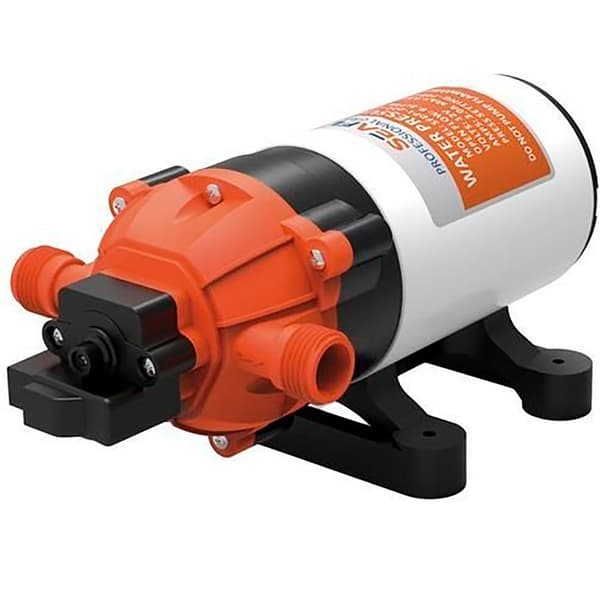 Seaflo Steem Pumpe Series 33 12v 3.1 Bar 11.6 L/min Hvid,Orange,Sort