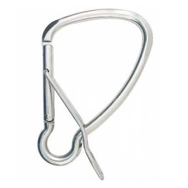 Kong Italy Kiinnityskoukku Jousella Inox 200 Mm Hopeinen
