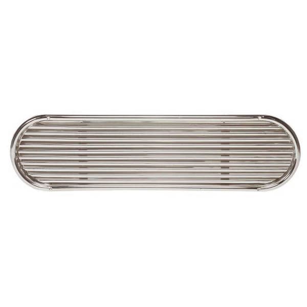 Vetus Tuuletus Air Suction Type 80 Ss Louvre Hopeinen