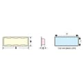 Miniatyrbillede 2 af 3: Nuova Rade Boks Storage Case Hvid 545 x 245 x 121 mm