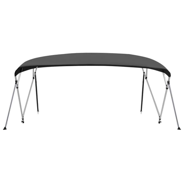 biminitop med 4 buer 243x(230-244)x137 cm antracitgrå
