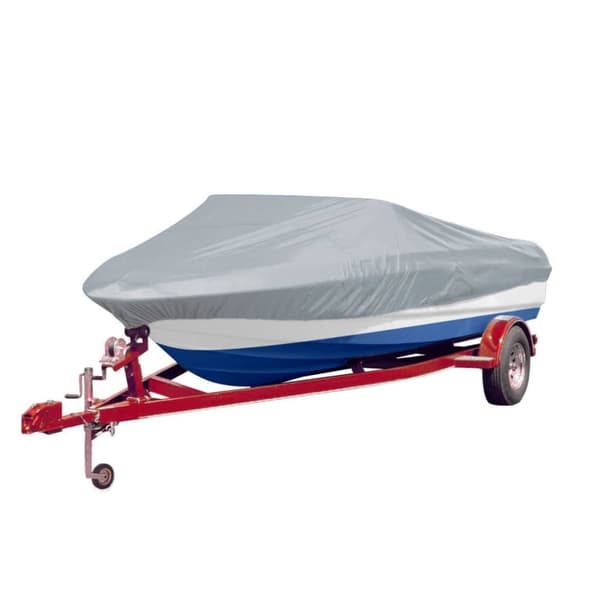Båtöverdrag 2 st grå längd 610-671 cm bredd 254 cm