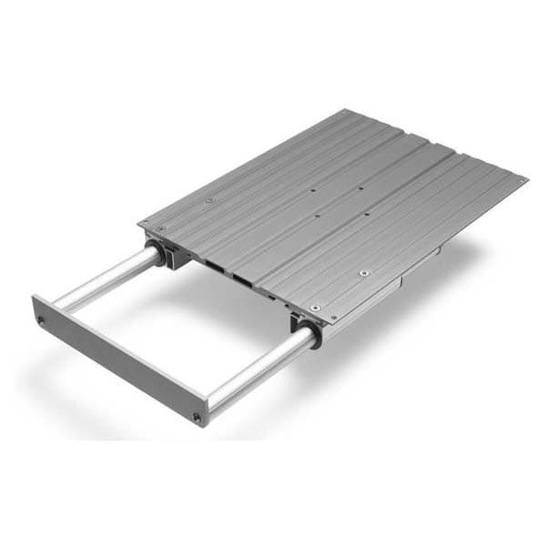 Zwaardvis Triton Bordsstöd T System Silver 320 x 468-728 mm