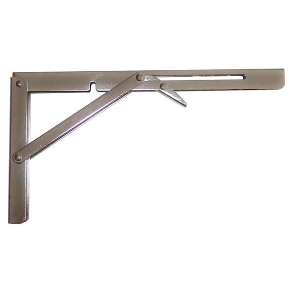 Marine Town Borde Foldestøtte I Rustfrit Stål 150kg Søvfarvet 300 x 165 x 25 mm