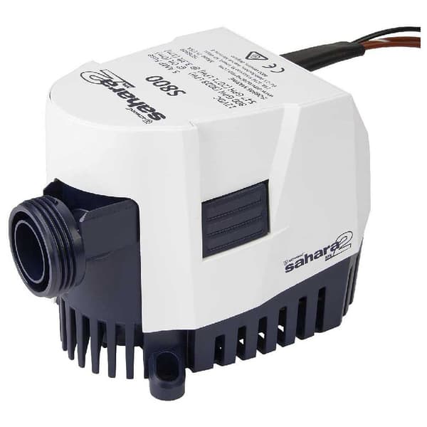 Attwood Automatisk Lænsepumpe Sahara Mk2 S800 12v 800gph Hvid