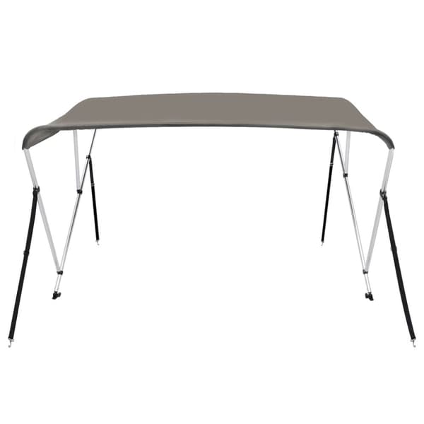 biminitop med 3 buer 183x140x137 cm grå