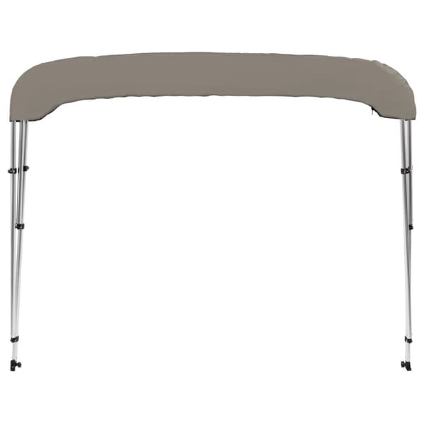 biminitop med 3 buer 183x140x137 cm grå
