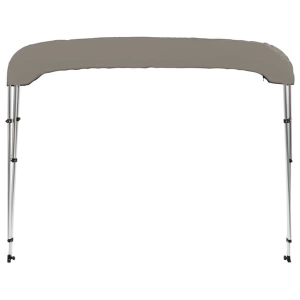 3-kaarinen Bimini-kate harmaa 183x196x137 cm