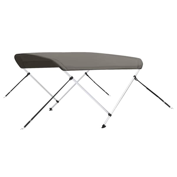 biminitop med 2 buer 180x150x110 cm grå