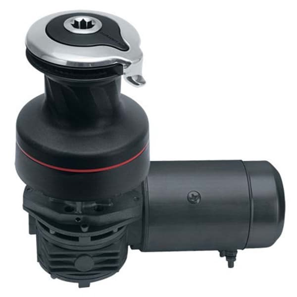 Harken Vinsch 40.2stea12h Aluminum Radial 2 Speed Electric Self-tailing Horizontal 12v Svart