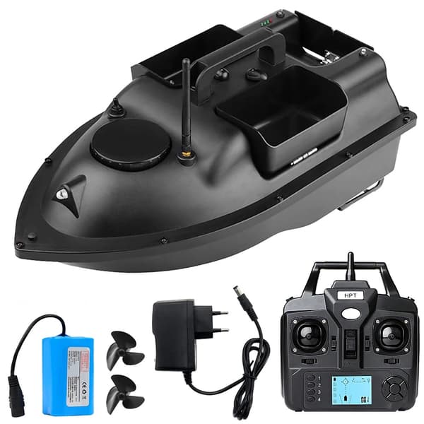 Fiskeagnbåd, GPS-funktion, Smart fjernbetjening, V18 GPS 12000mAh EU