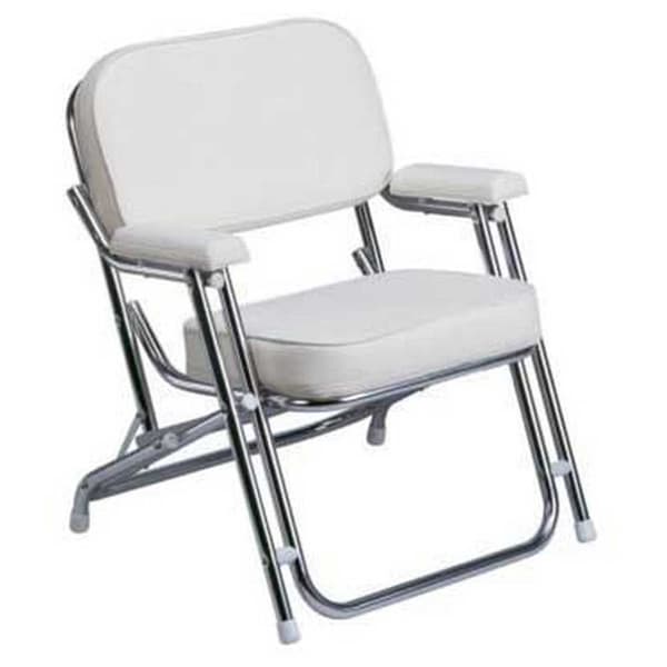 Plastimo Folding Aluminium Chair Søvfarvet