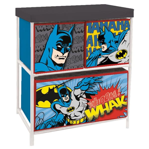 Batman Laatikon Säilytyshylly 3 Monivärinen