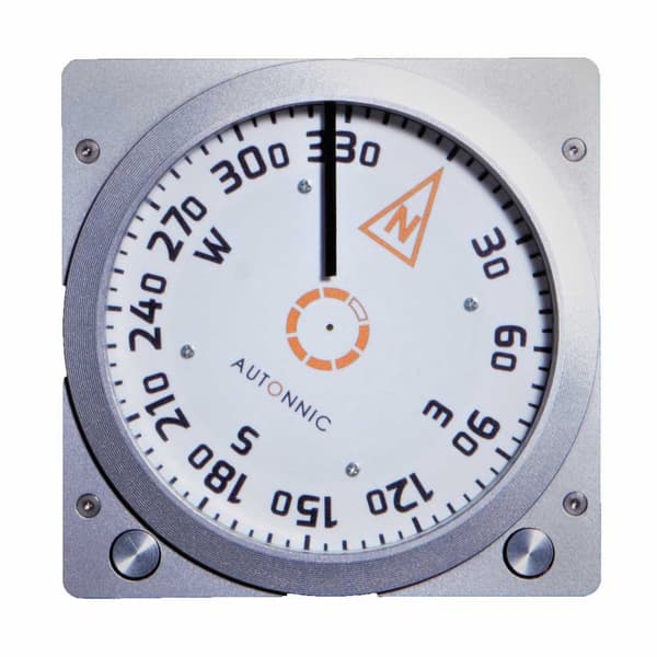 Autonautic Instrumental Kurssin Toistinkompassi C20 Class A Hopeinen 20 x 10 x 10 cm