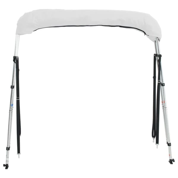 Bimini-toppi seinällä, 4 kaaria, 243x(170-182)x137 cm