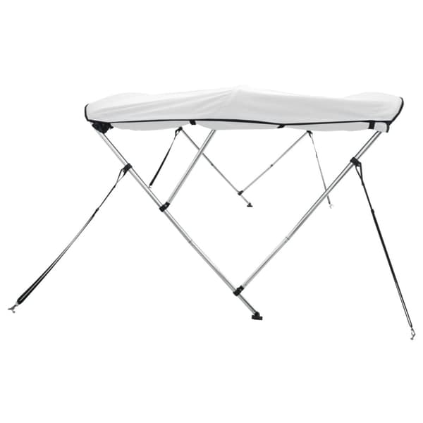 Bimini-toppi seinällä, 4 kaaria, 243x(170-182)x137 cm