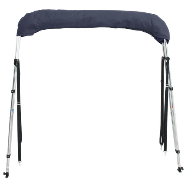 Bimini-toppi verkkoseinillä, 4 tankoa, 243x(170-182)x137 cm