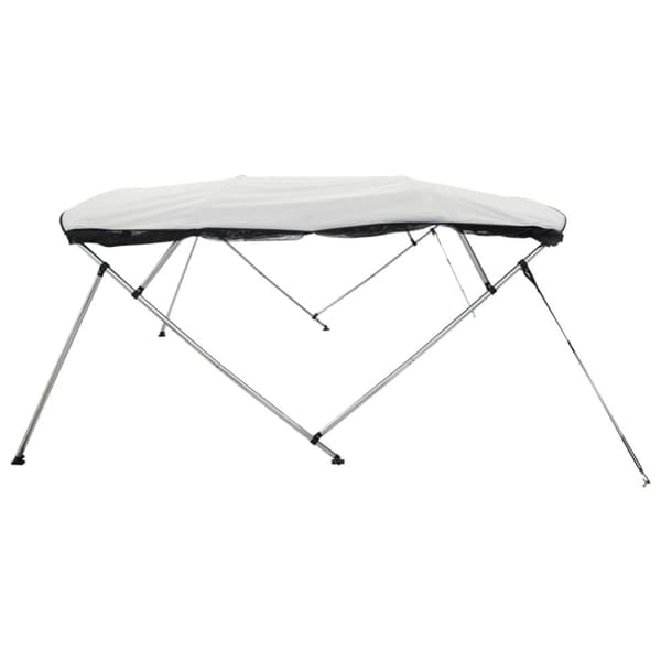 Bimini-toppi verkkoseinillä, 3 tankoa, 183x(154-167)x137 cm