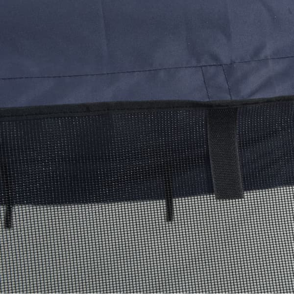 biminitop med 4 buer og sidevægge 243x(170-182)x137 cm