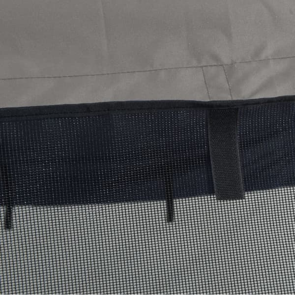 biminitop med 4 buer og sidevægge 243x(230-244)x137 cm