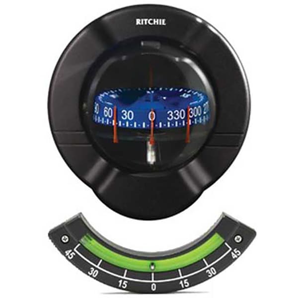 Ritchie Navigation Compass Venture Sejlbåd Bulkhead Grøn,Sort