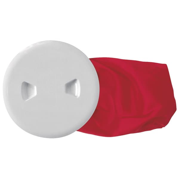 Beckson Marine Registrering Cover Cap Med Påse Abs Röd 206 mm
