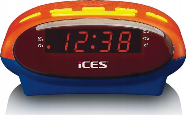 ICES ICR-210 - radioklokke - 0,3 watt - barn (A005385)