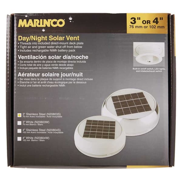 Marinco Solplade Ventilation N2080 Transparent 101.6 mm
