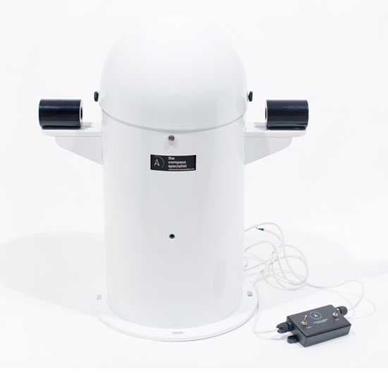 Autonautic Instrumental Reflektor Magnetisk Kompas Outfit C20-00130 Hvid