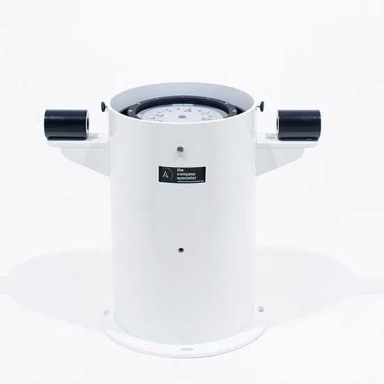 Autonautic Instrumental Reflektor Magnetisk Kompas Outfit C20-00130 Hvid