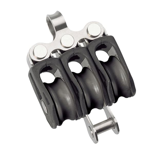 Barton Marine Triple Fast Remskive Med Becket T0 Søvfarvet 20 mm