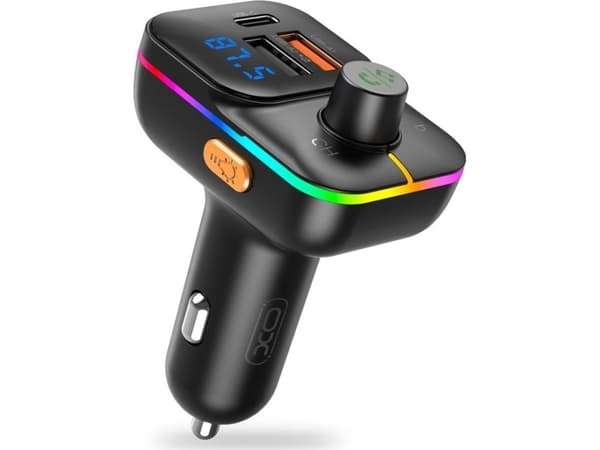 XO XO FM-lähetin BCC09 Bluetooth MP3 autolaturi 25W musta