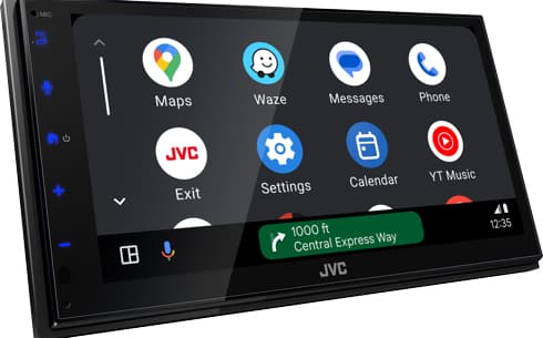 JVC KW-M595DBT, Sort, 22 W, 20 - 20000 Hz, 4 ohmia (O), NTSC, PAL, AAC, FLAC, MP3, WAV, WMA, WMA