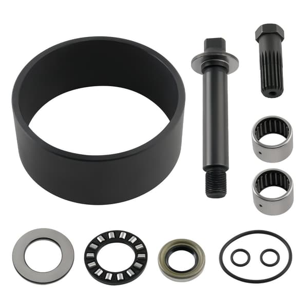 Jetpumpe Rebuild Kit, Komplet med Lejer og Tætningsringe, Højkvalitets Stål,sort