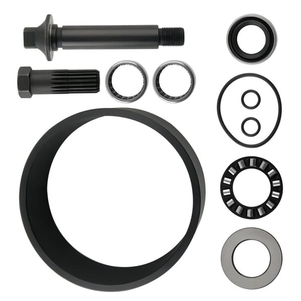 Jetpumpe Rebuild Kit, Komplet med Lejer og Tætningsringe, Højkvalitets Stål,sort
