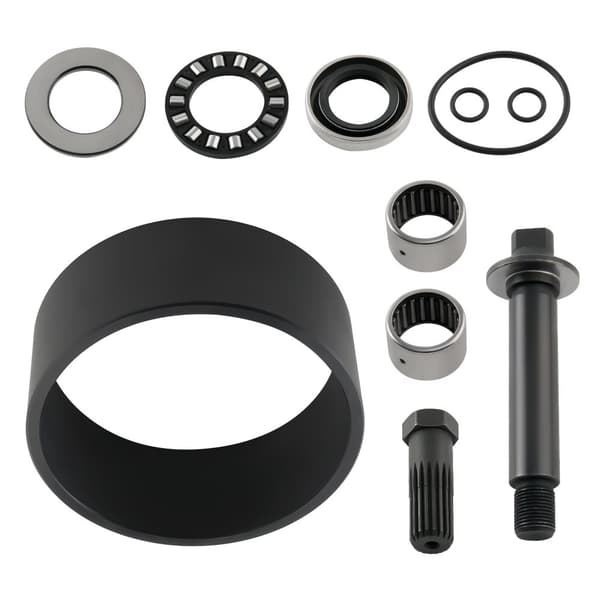 Jetpumpe Rebuild Kit, Komplet med Lejer og Tætningsringe, Højkvalitets Stål,sort