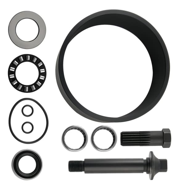 Jetpumpe Rebuild Kit, Komplet med Lejer og Tætningsringe, Højkvalitets Stål,sort