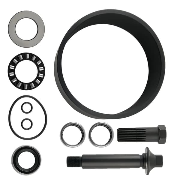 Jetpumpe Rebuild Kit, Komplet med Lejer og Tætningsringe, Højkvalitets Stål,sort
