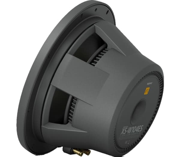 Sony XS-W104ES, 1-vägs, 1800 W, 450 W, 4 O, 28 - 500 hz, Gummi