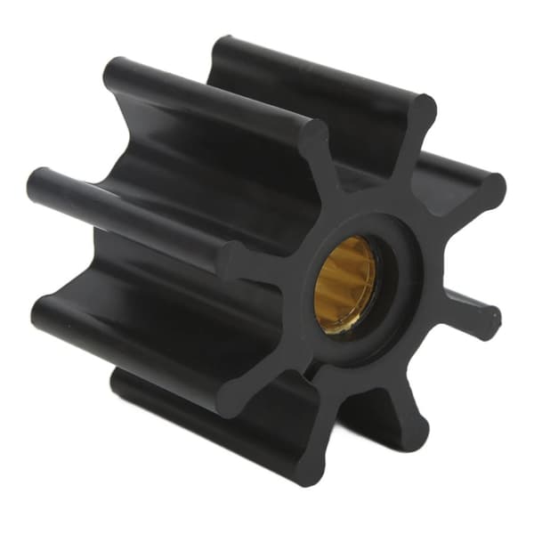 Maritim Impeller, 8-Blade Design, Holdbar Konstruktion,sort
