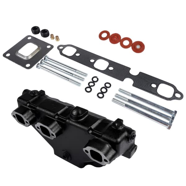 Afgas manifold tørfuge riser, passer til Mercruiser GM 4.3 motorer, OEM dele nummer 864612T01